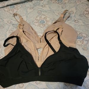 Set of 3 lively nursing bras size 3